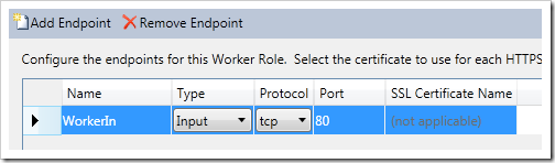 adding an endpoint - screenshot