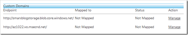 step 2 - domain mappings